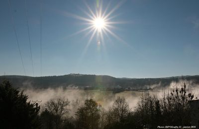  Crépuscule en sud Aveyron