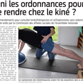 Consultation chez un kinésithérapeute 