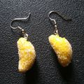 Boucles d'oreilles bonbons (copies Haribo) 5€