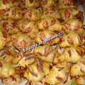 Mini croissants knacks ou jambon