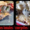 Lasagnes tomates, courgettes et chèvre