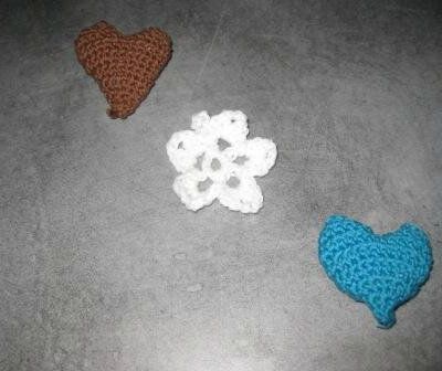 Baptême : Décoration de table au crochet 