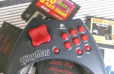 La manette wingman de Logithec, permet de jouer