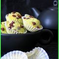 Minis muffins mentholés aux pépites de chocolat