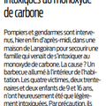 Intervention des sapeurs-pompier