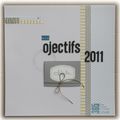 Page "Mes Objectifs 2011"