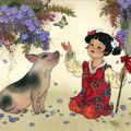 Bonne année du cochon, félicitations et prospèrité - 豬年快樂,恭喜發財(紅包拿來)