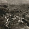 Gares vues du ciel : Neussargues (Cantal).