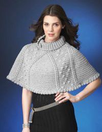 Cape crochetée BERNAT 