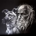 Le vieux et son chien