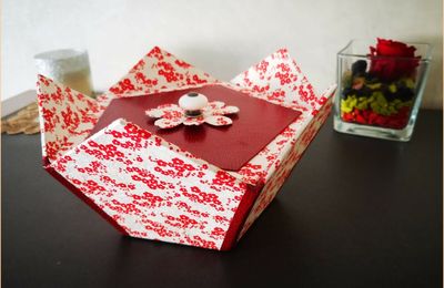 Cartonnage : Boîte Pentagone