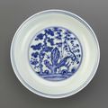 « Three Friends of Winter » dish, Chenghua Mark and Period (1465-1487), Ming dynasty (1368 – 1644)