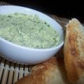 Tartinade ricotta-roquette