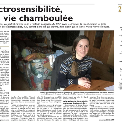 Témoignage d'une jeune femme de Nancy