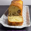 Cake aux olives et mozzarella (végétarien)