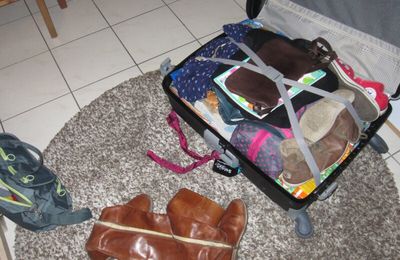 en mode valise...