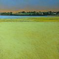 Pastel Golfe du Morbihan, vers Montsarrac.