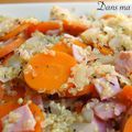 Quinoa aux carottes