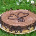 Entremet chocolat/poires