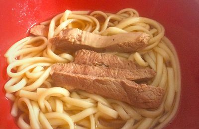 Gourmandises du dimanche - udon au canard