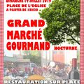 Je serai présente au marché gourmand dimanche 14 juillet 18h30