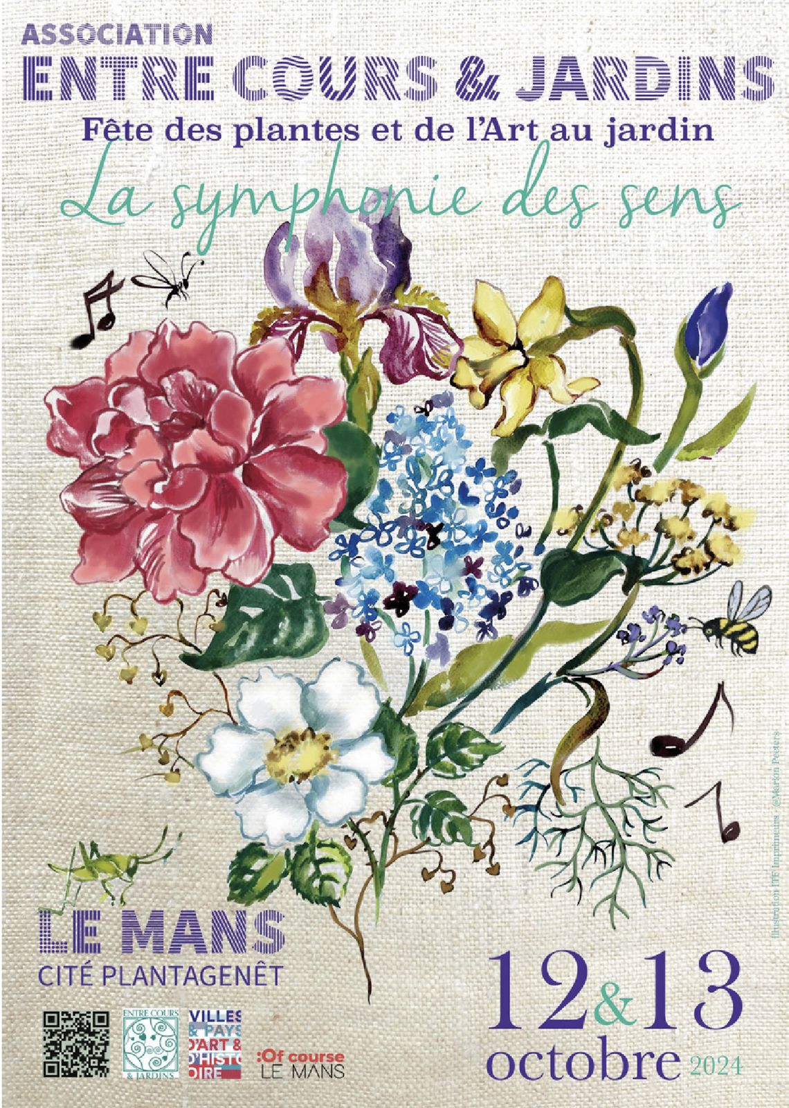 Entre cours et Jardins Le Mans 2024