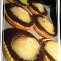 Tartelettes Poires/Chocolat Escargots Lanvin