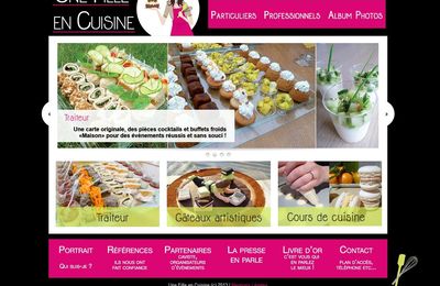 Une Fille en Cuisine...le SITE WEB est en ligne !