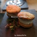 Macarons thym roquefort