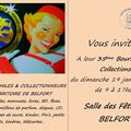 Annonce de la 35e Bourse Toutes Collections, le 19 janvier 2014 à Belfort