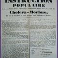 Challenge UPro-G, la France et le choléra, loi du 3 mars 1822…