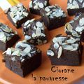 Brownie potimarron - chocolat