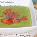 SOUPE AVOCAT - RIZ & RATATOUILLE AU CRUMBLE