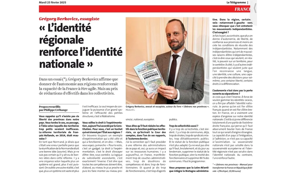 REVUE DE PRESSE NORMANDE au 25 février 2025
