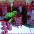 CONFITURE DE FRAMBOISES AUX PARFUMS DE MENTHE, VANILLE ET POIVRE DE SICHUAN