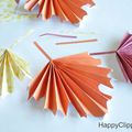 DIY : Guirlande de feuille en papier