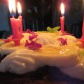 Gâteau chocolat banane - Joyeux anniversaire moi! 