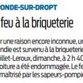 Incendie de bâtiment