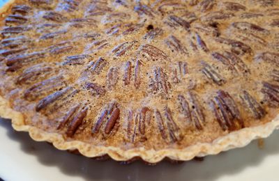 Tarte aux noix de pécan et sirop d'érable