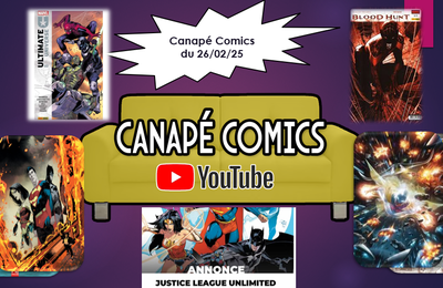 Canapé comics du 26/02/2025