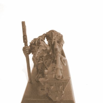 Jezzail et canon Skaven