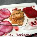 Tartare de truite pour Octobre rose