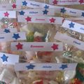 Des sachets de bonbons scrappés  pour ses 2 ans !!!