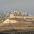 Château de Montmelas sous le givre