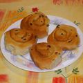 Brioches aux raisins