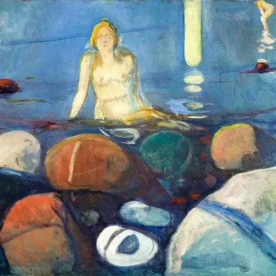 Sirènes par Edward MUNCH (1863-1944)