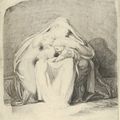 Henry Fuseli, Night and Her Children Aither and Hemera (Hesiod, Theogony), ca. 1810–15