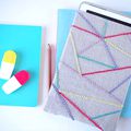 Tuto Etui pour tablette en tissu