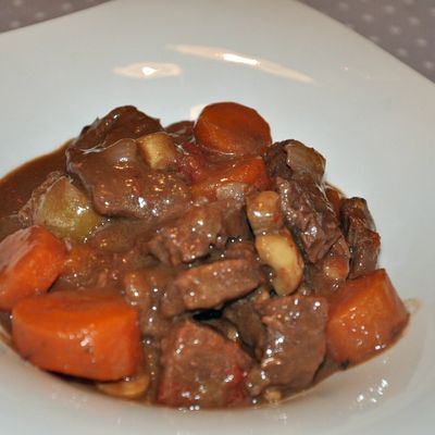 Boeuf Bourguignon façon Yves Camdeborde, une recette qui sent bon l'hiver et les fêtes!