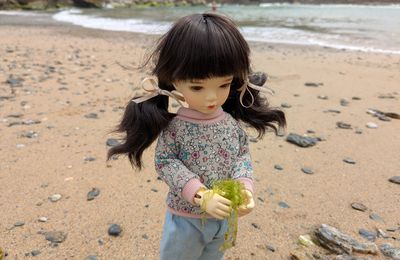 Il fait gris, la plage c'est bien quand même !
